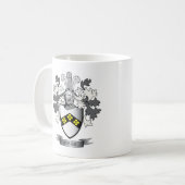 Ayers Familienwappen-Wappen Kaffeetasse (Vorderseite Links)