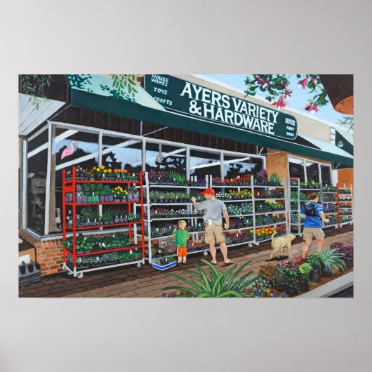 Ayers Hardware Print Poster (Vorne)