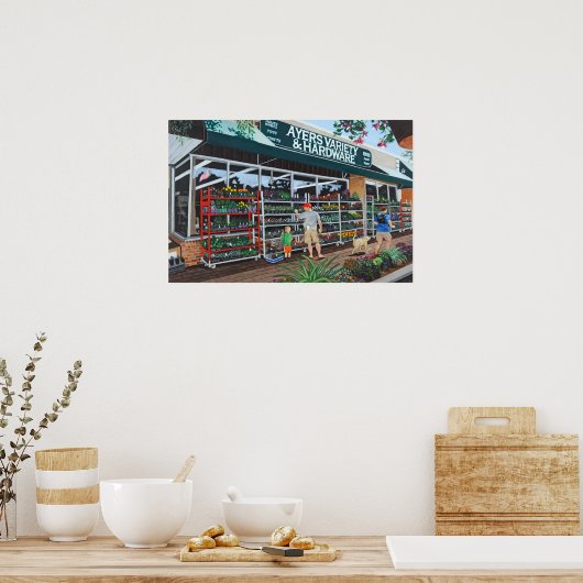 Ayers Hardware Print Poster (Küche)