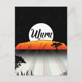 Ayers Rock Australia Postkarte