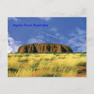 Ayers Rock Postcard Postkarte