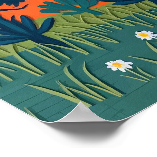 Ayers Rock Poster (Ecke)