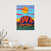 Ayers Rock Poster (Küche)