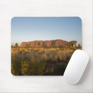 Ayers Rock (Uluru) bei Sunrise, Australien, Foto Mousepad