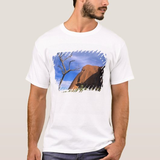 Ayers Rock Uluru im Outback Australien T-Shirt (Vorderseite)