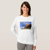 Ayers Rock Uluru im Outback Australien T-Shirt (Vorne ganz)