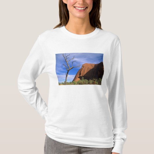 Ayers Rock Uluru im Outback Australien T-Shirt (Vorderseite)