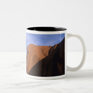 Ayers Rock Uluru im Outback Australien Zweifarbige Tasse