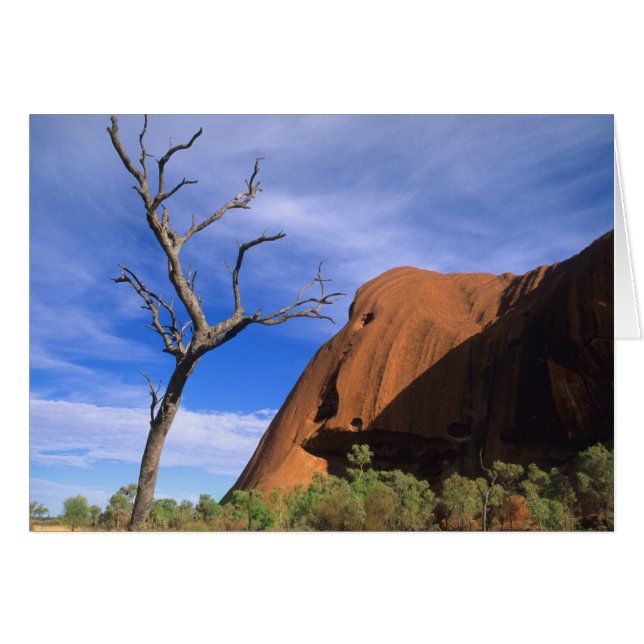 Ayers Rock Uluru in Australien (Vorderseite (Horizontal))