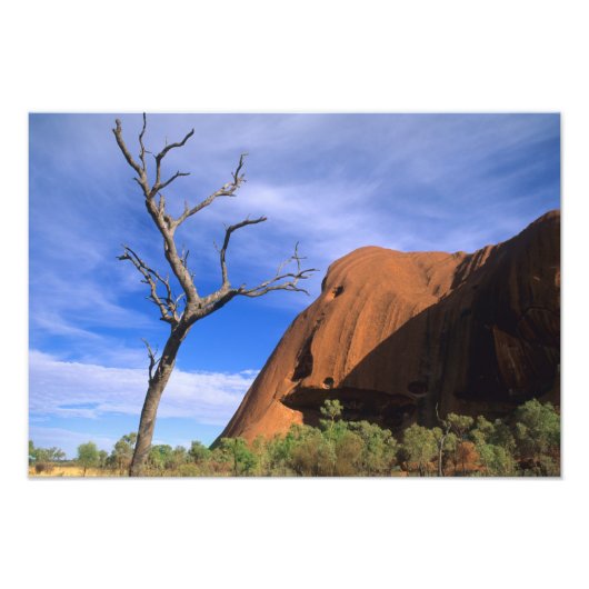 Ayers Rock Uluru in Australien Fotodruck (Vorne)