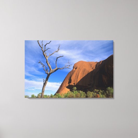 Ayers Rock Uluru in Australien Leinwanddruck (Vorderseite)