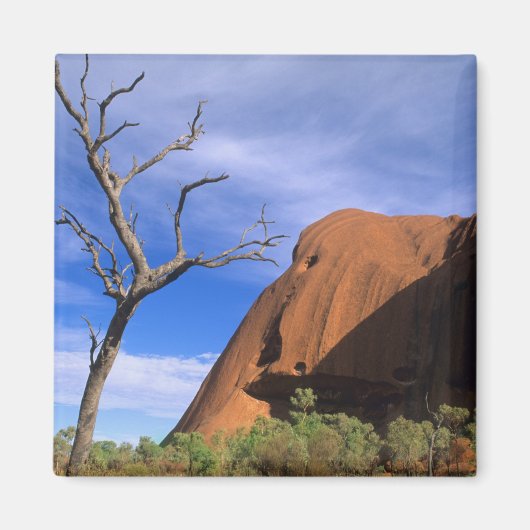 Ayers Rock Uluru in Australien Magnet (Vorne)