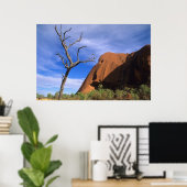 Ayers Rock Uluru in Australien Poster (Heimbüro)