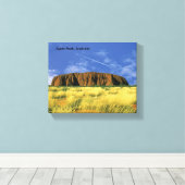 Ayers Rock Wrapped Canvas Leinwanddruck (Insitu (Holzboden))