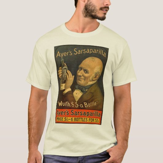 Ayers Sarsaparille natürlich T-Shirt (Vorderseite)
