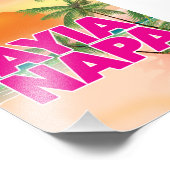 Ayia Napa Holiday Poster (Ecke)