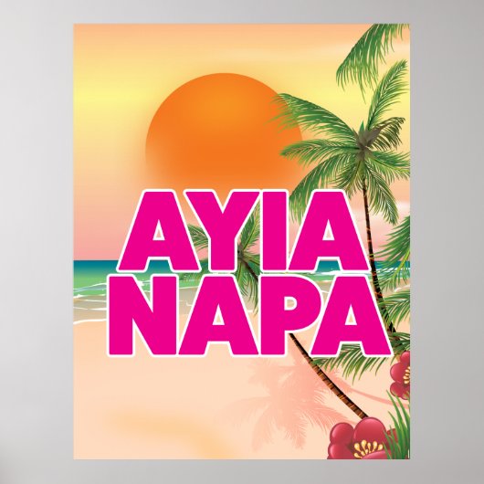 Ayia Napa Holiday Poster (Vorne)