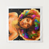 Ayila Tapestry Gold Wandteppich (Vorderseite (Horizontal))