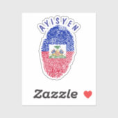 AYISYEN AUFKLEBER (Blatt)