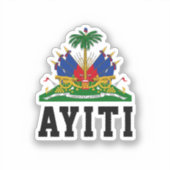 Ayiti Aufkleber (Vorderseite)