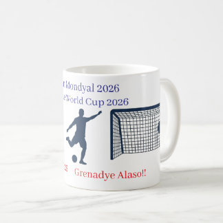 Ayiti bei der WM - Haiti bei der Weltmeisterschaft Kaffeetasse