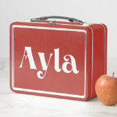 Ayla Metall Brotdose (Beispiel)