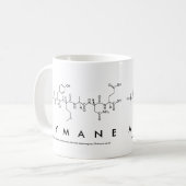 Aymane Peptidname Tasse (Vorderseite Links)