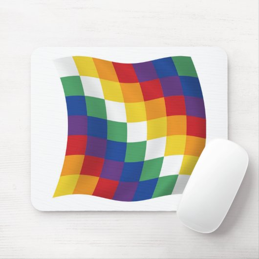 Aymara Flag Mousepad (Mit Mouse)