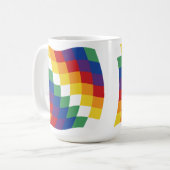 Aymara Flag Tasse (Vorderseite Links)
