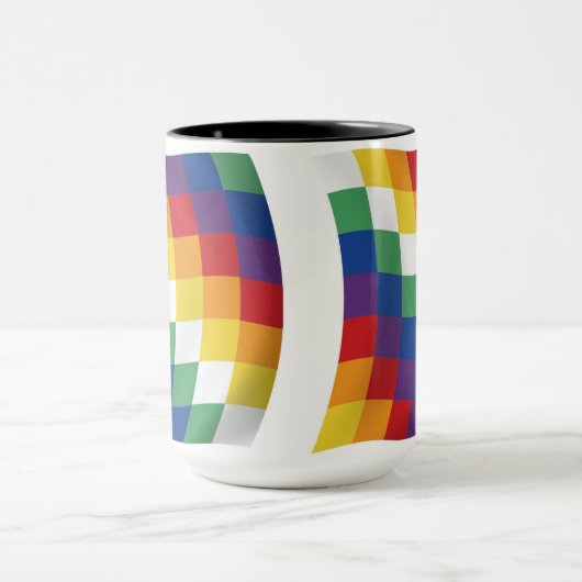 Aymara Flag Tasse (Zentrum)