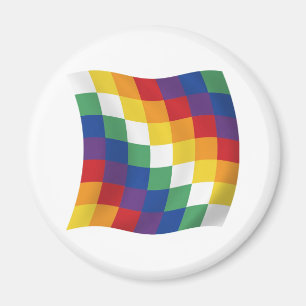 Aymara-Flaggenmagnet Magnet