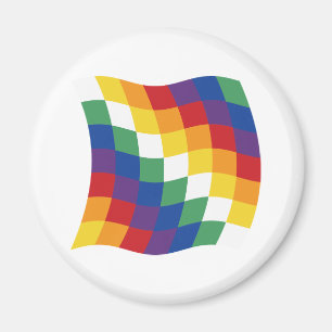 Aymara-Flaggenmagnet Magnet