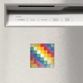 Aymara-Menschenflagge Magnet (In Situ (Geschirrspüler))