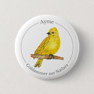 Ayme -  Goldammer aus Natlara Button