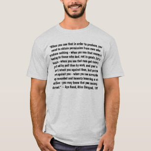 Ayn Rand, Atlas gezuckt T-Shirt
