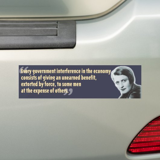 Ayn Rand-Autoaufkleber Autoaufkleber (Auf Auto)