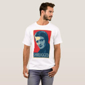 Ayn Rand: Gezuckt (Obama-Plakat-Parodie-T - Shirt) T-Shirt (Vorne ganz)