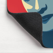 Ayn Rand - gezuckt: OHP Mousepad (Ecke)