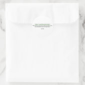 Ayn Rand Quote Runder Aufkleber (Tasche)