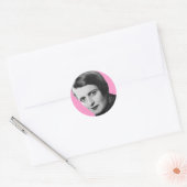 Ayn-Rand Runder Aufkleber (Umschlag)