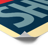 Ayn Rand - Shrugged: OHP Poster (Ecke)