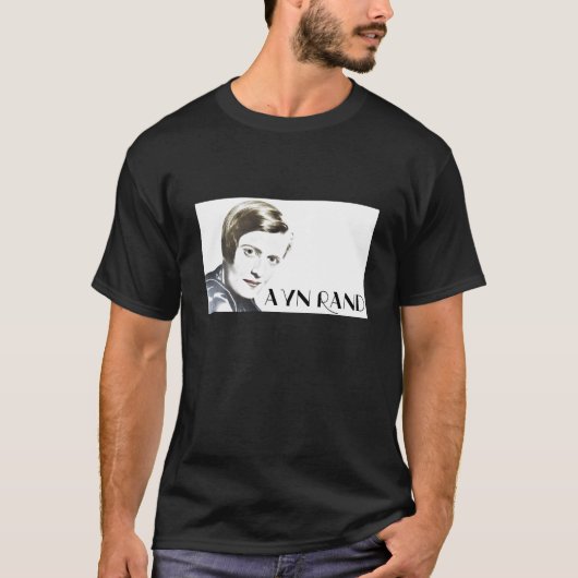 Ayn Rand T-Shirt (Vorderseite)