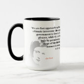 Ayn Rand Zitat über die ultimative Inversion Tasse (Links)