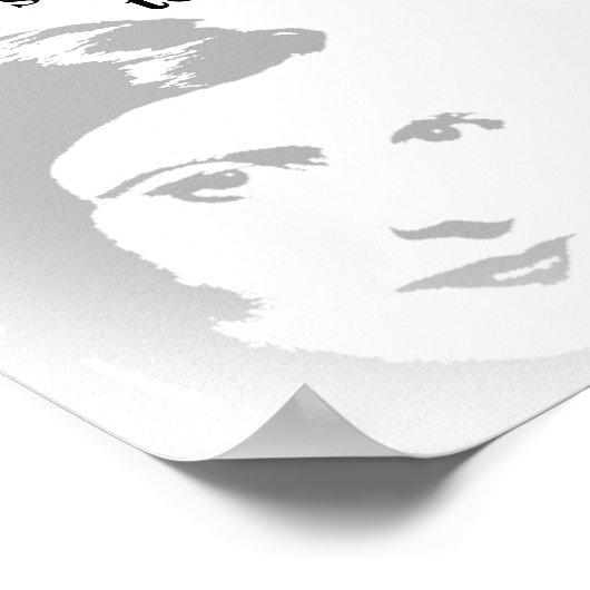 Ayn Rand zitiert zur Frage Poster (Ecke)