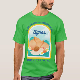 Aynor South olina SC Peach Tourist Souvenir T-Shirt