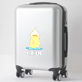 Ayogado Avocado Yoga Lover Aufkleber (Koffer)
