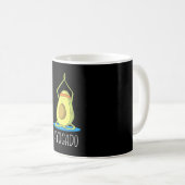 Ayogado Avocado Yoga Lover Kaffeetasse (VorderseiteRechts)