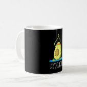 Ayogado Avocado Yoga Lover Kaffeetasse (Vorderseite Links)