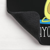 Ayogado Avocado Yoga Lover Mousepad (Ecke)