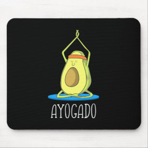 Ayogado Avocado Yoga Lover Mousepad